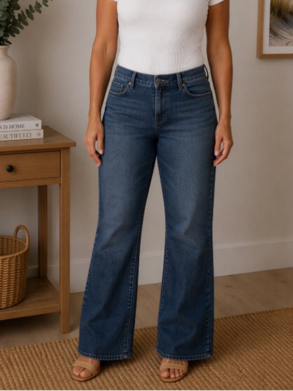 Levi's Women's Boot Cut Jeans – Medium Blue Wash